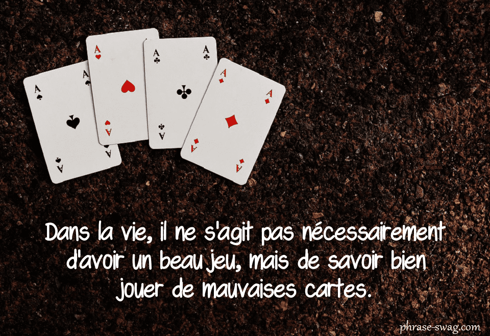beau jeu mauvaise carte