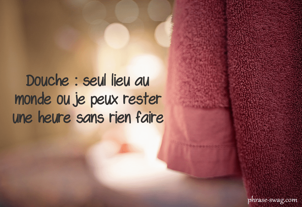 photo douche sans rien faire